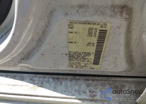 2013 Nissan Altima 2.5 S z USA, uszkodzony, nr VIN 1N4AL3AP9DC111617